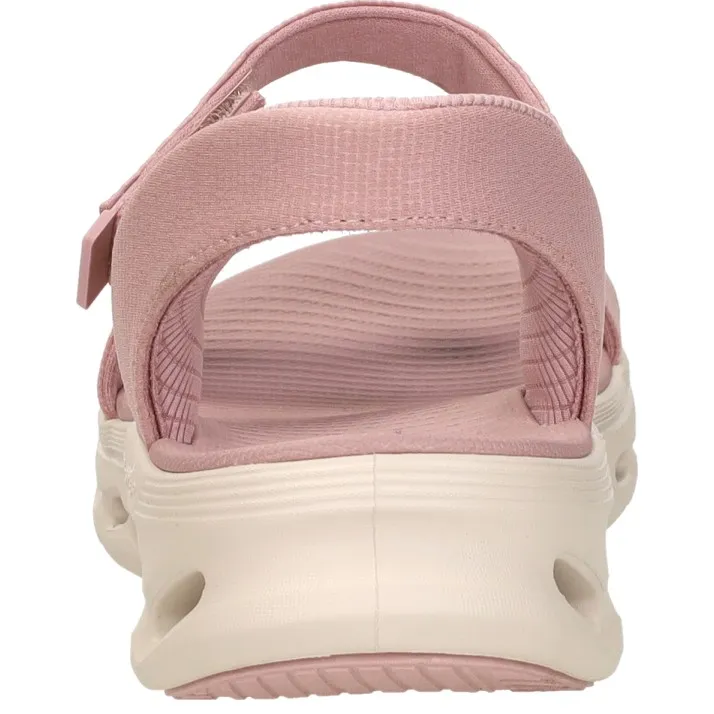 Skechers Go Walk Glide-Step sandalen roze, foto 4