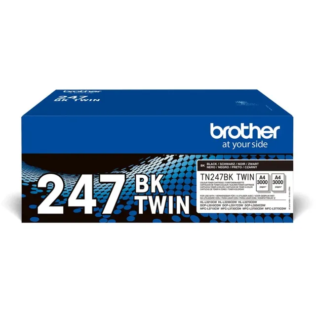 Brother TN-247BK toner zwart, dubbelpak