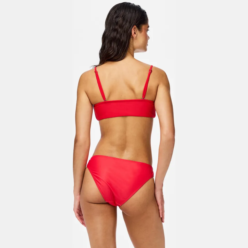 Pieces bikinibroekje PCBAOMI koraalrood, foto 5