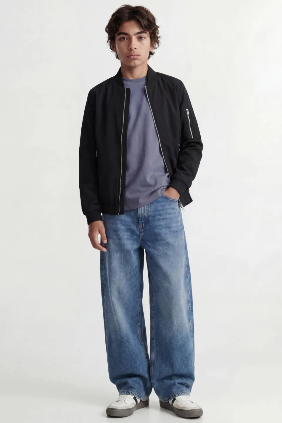 Jack & Jones JJERUSH bomberjack zwart, foto 4