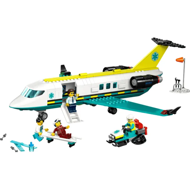 Lego City Ambulancevliegtuig 60465