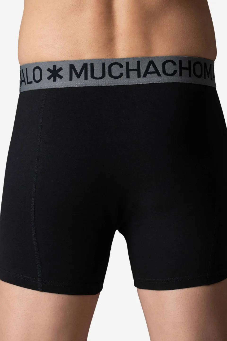 Muchachomalo boxershorts (set van 5) zwart/paars/grijs, foto 4