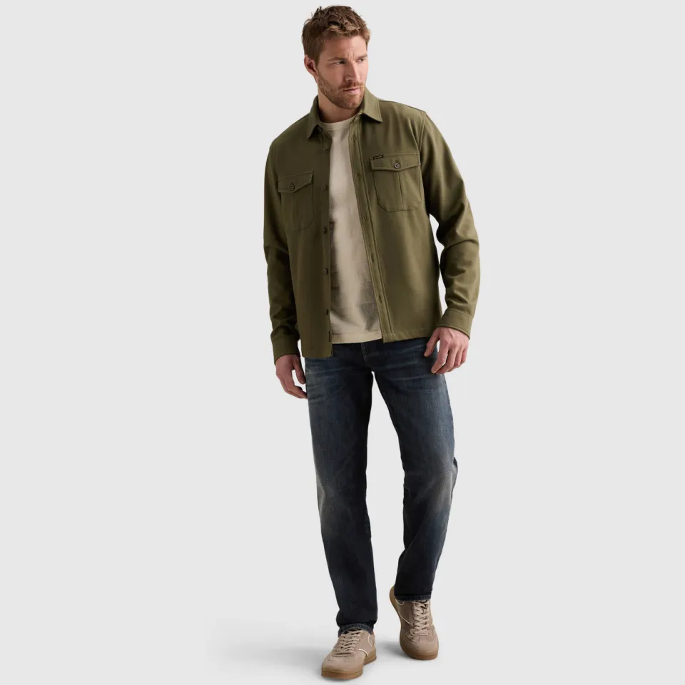 PME Legend regular fit overshirt - kalamata khaki, foto 3