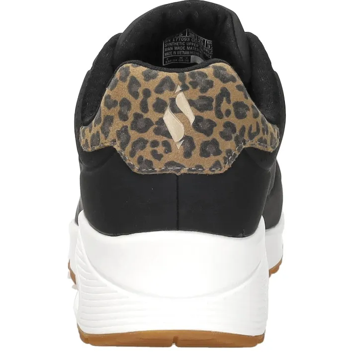 Skechers Uno Jungle Nite veterschoenen zwart, foto 5