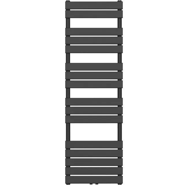Boss & Wessing Handdoekradiator BWS Ress Middenaansluiting 160x50 cm Zwart