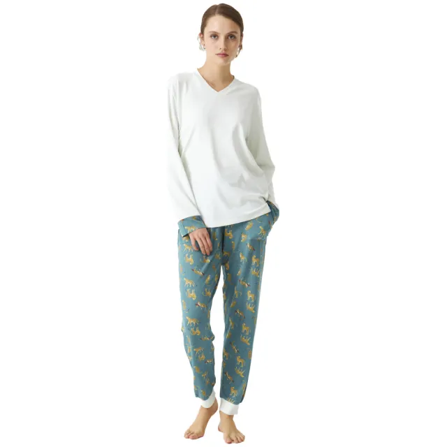 J and J Brothers J&j Brothers JJB2 pyjamaset blauw