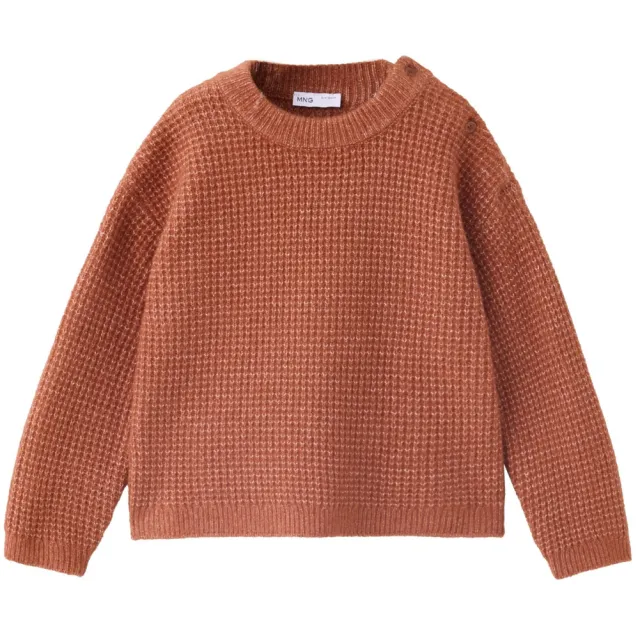 Mango Kids gebreide trui - middenoranje