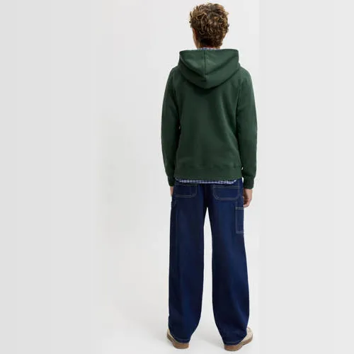 Jack & Jones JUNIOR hoodie met logo - donkergroen, foto 3