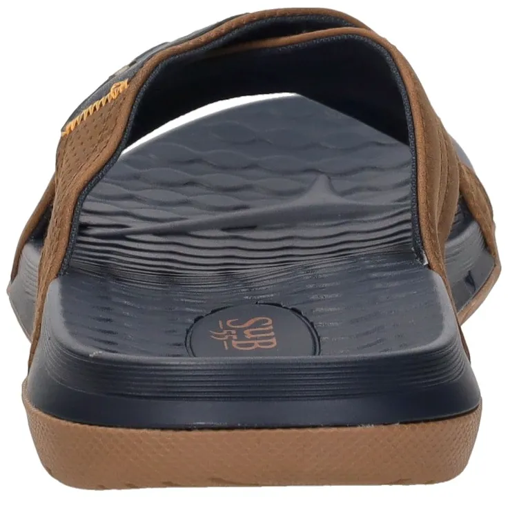 Sub55 open teen slipper cognac, foto 4
