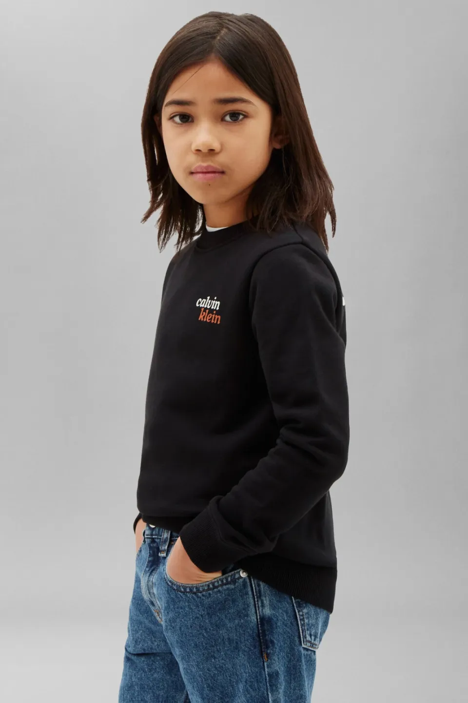Calvin Klein sweater met backprint - zwart, foto 6