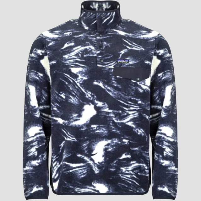 Fleece Jack Patagonia M'S LW SYNCH SNAP-T P/O blauw, foto 2