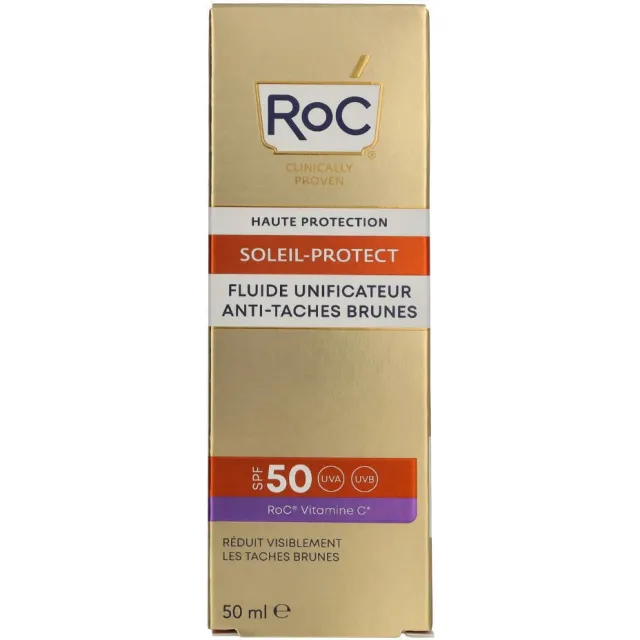 RoC Soleil-Protect Anti-Brown Spot Unifying Fluid SPF50+ - 50 ml, foto 2