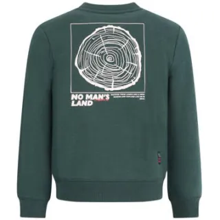 TYGO & vito sweater met backprint - donkergroen, foto 4