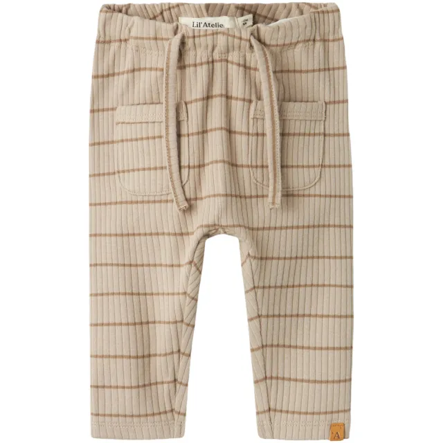 Lil' Atelier BABY babybroek beige