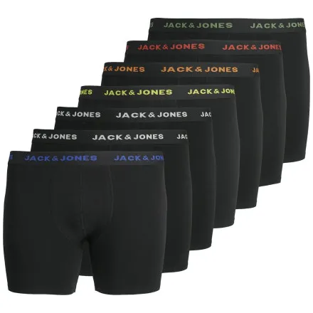Jack & Jones PLUS SIZE boxershort JACBASIC (set van 7) zwart, foto 2
