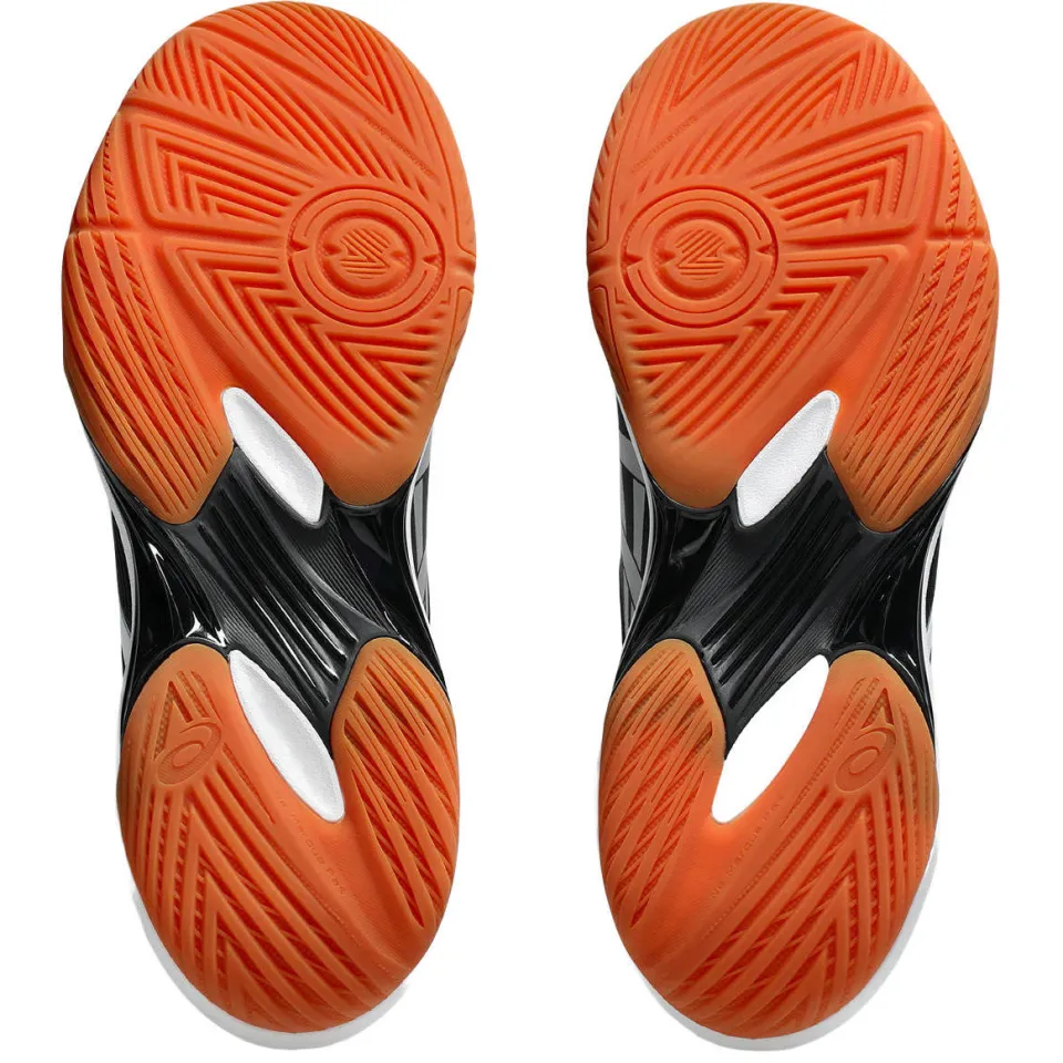Asics Gel-Rocket 12 mesh sportschoenen - zwart/wit, foto 4