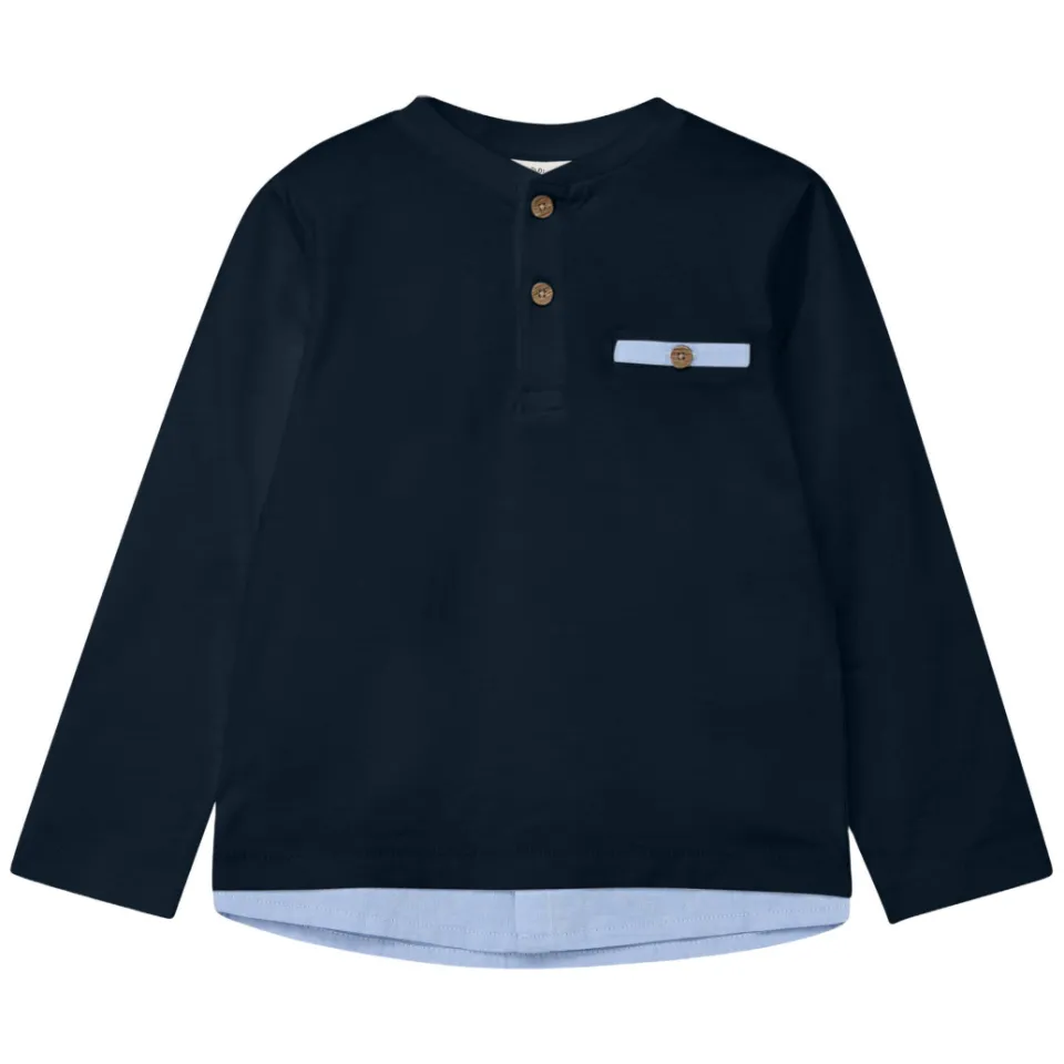 S.Oliver longsleeve donkerblauw, foto 2