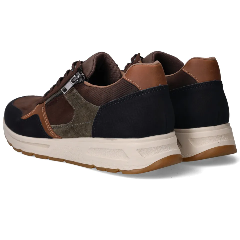 Rieker lage sneakers bruin, foto 4
