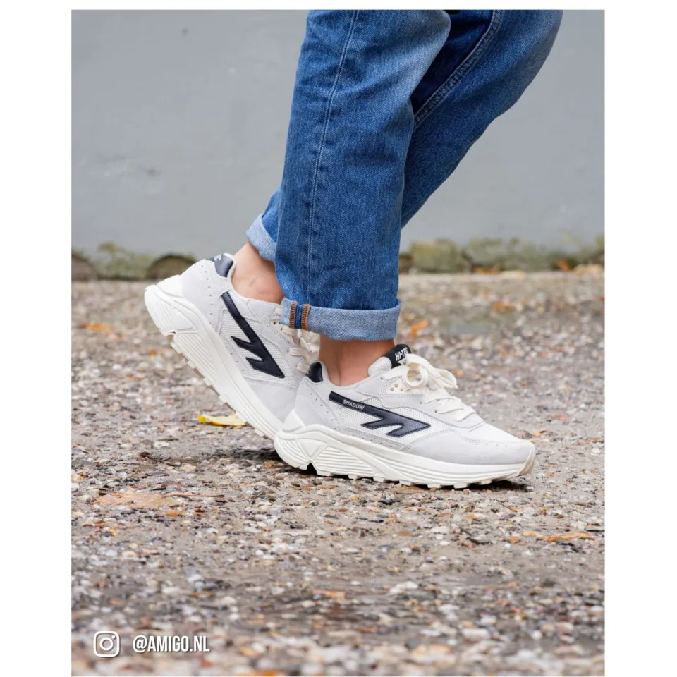 Hi-Tec Shadow Offwhite/Black Suede Unisex, foto 3