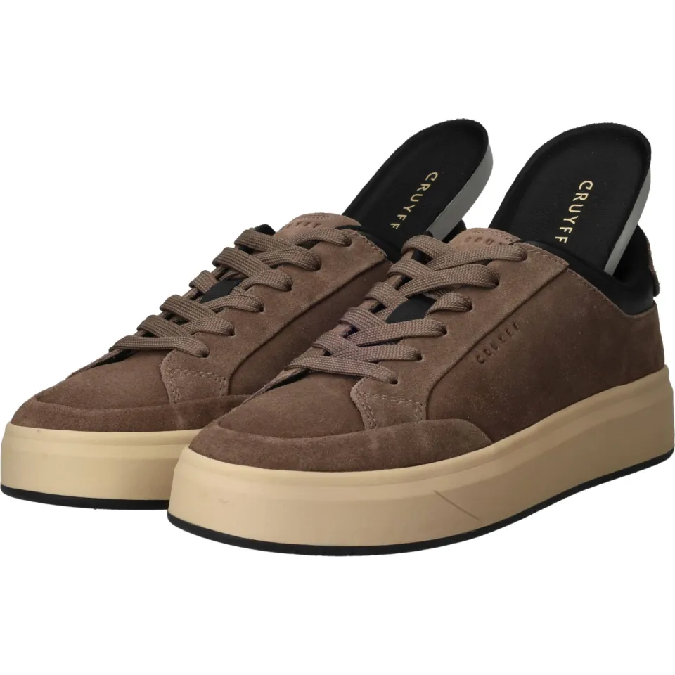 Cruyff Derby Classic lage sneaker taupe, foto 8