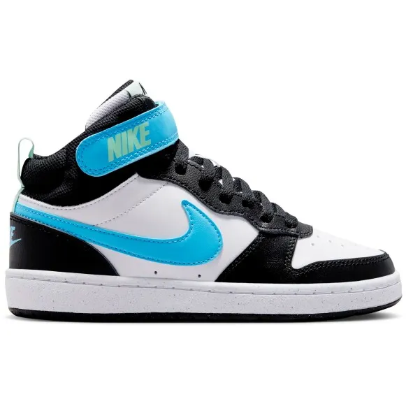 Nike Kid's Court Borough Mid 2 - Sneakers, zwart Multicolour