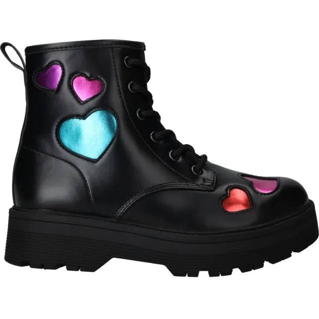 Skechers Gravlen Hi Hearts boots zwart
