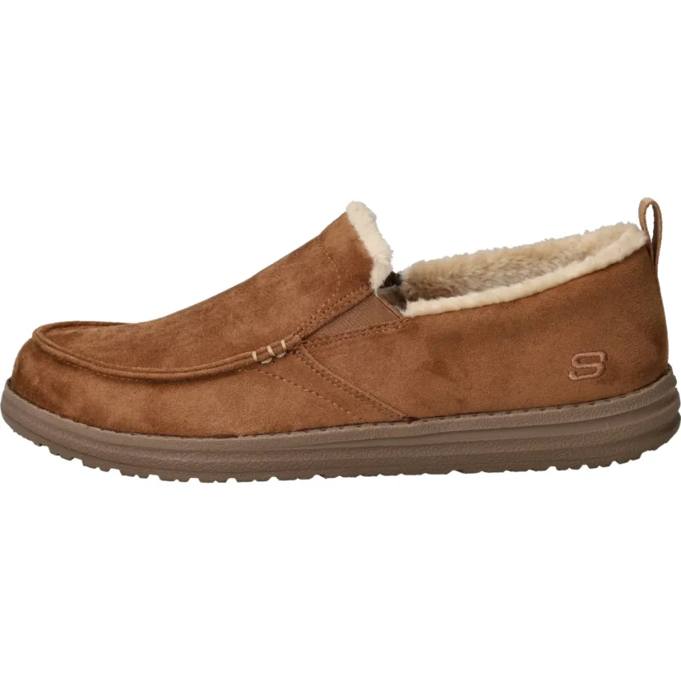 Skechers Melson Willmore pantoffel cognac, foto 5