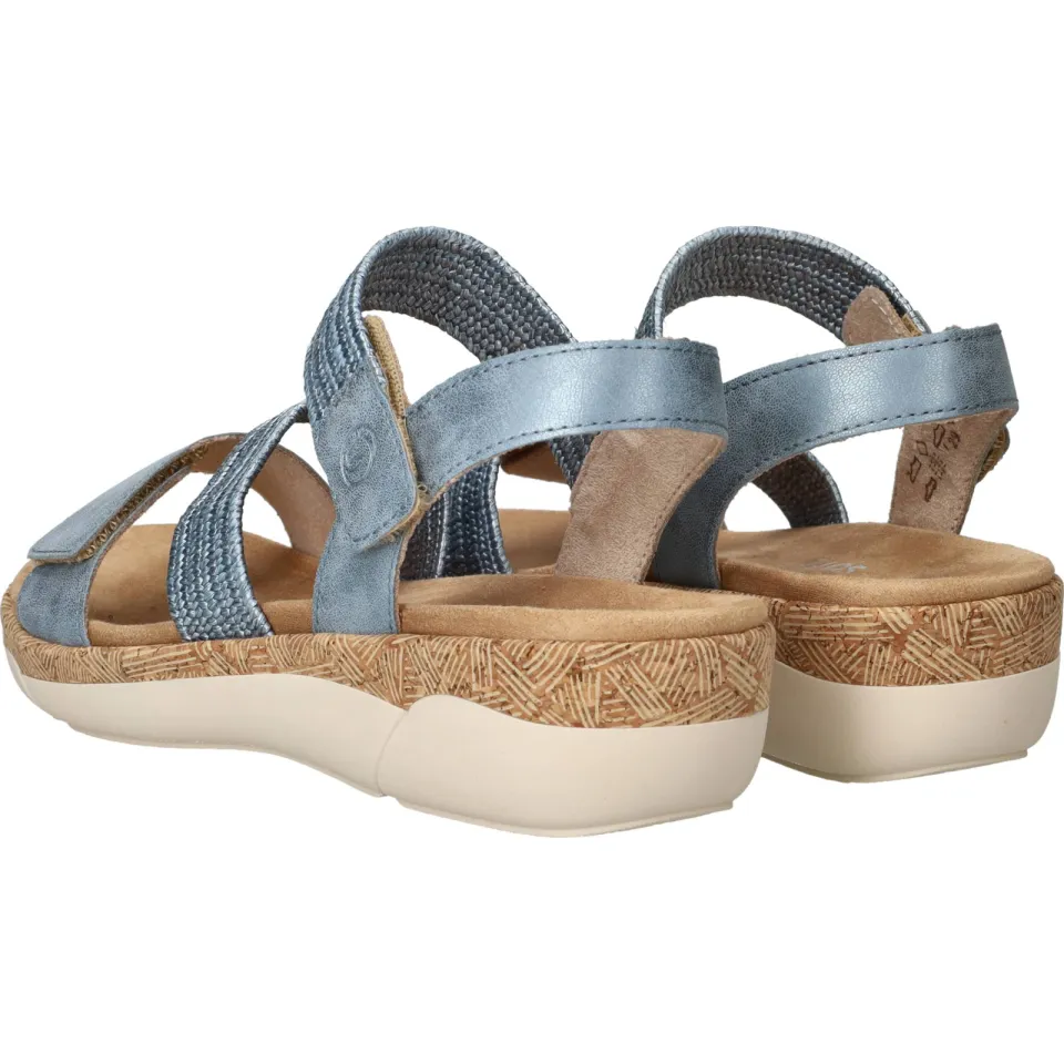 Remonte sandalen lichtblauw, foto 4