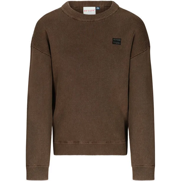 Retour Jeans sweater - bruin, foto 2