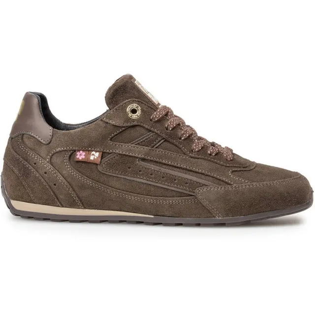 Floris Van Bommel Illvi suède sneakers donkerbruin Taupe