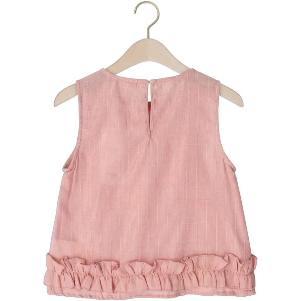 Like Flo mouwloze top roze, foto 2