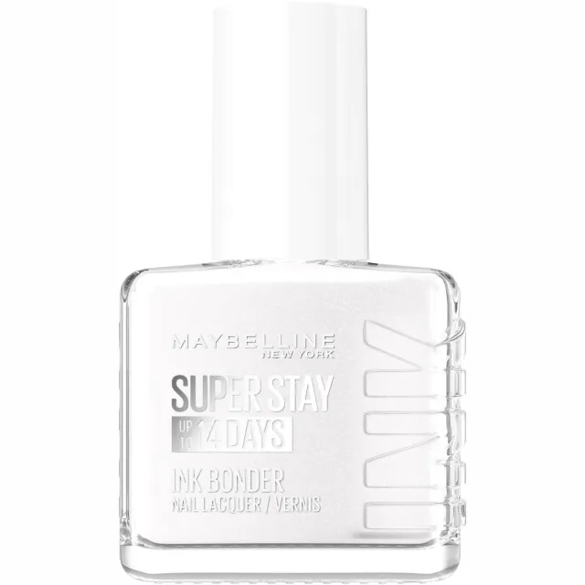 Maybelline New York SuperStay 14 Days Ink Bonder nagellak 77 Pearly White wit