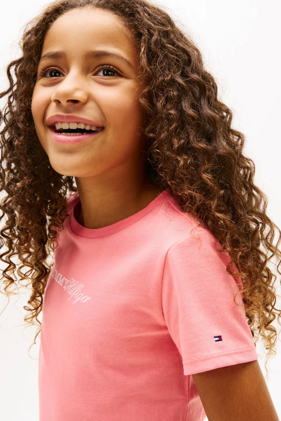 Tommy Hilfiger T-shirt roze, foto 5