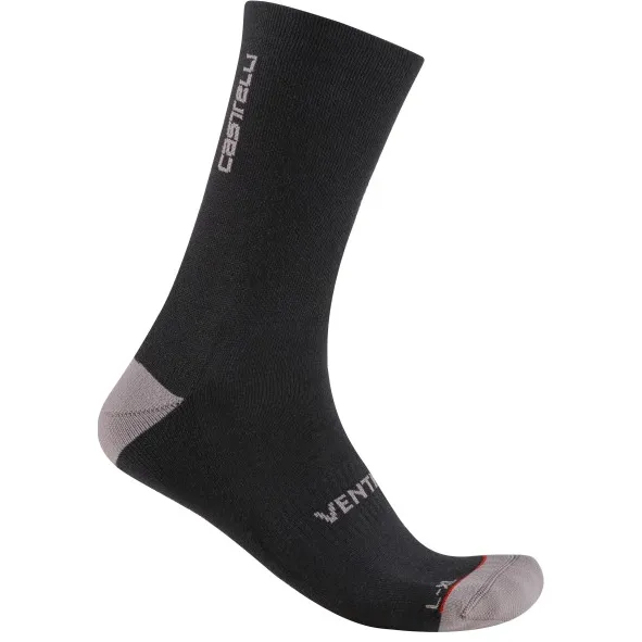Castelli Venti Soft Merino fietssokken zwart