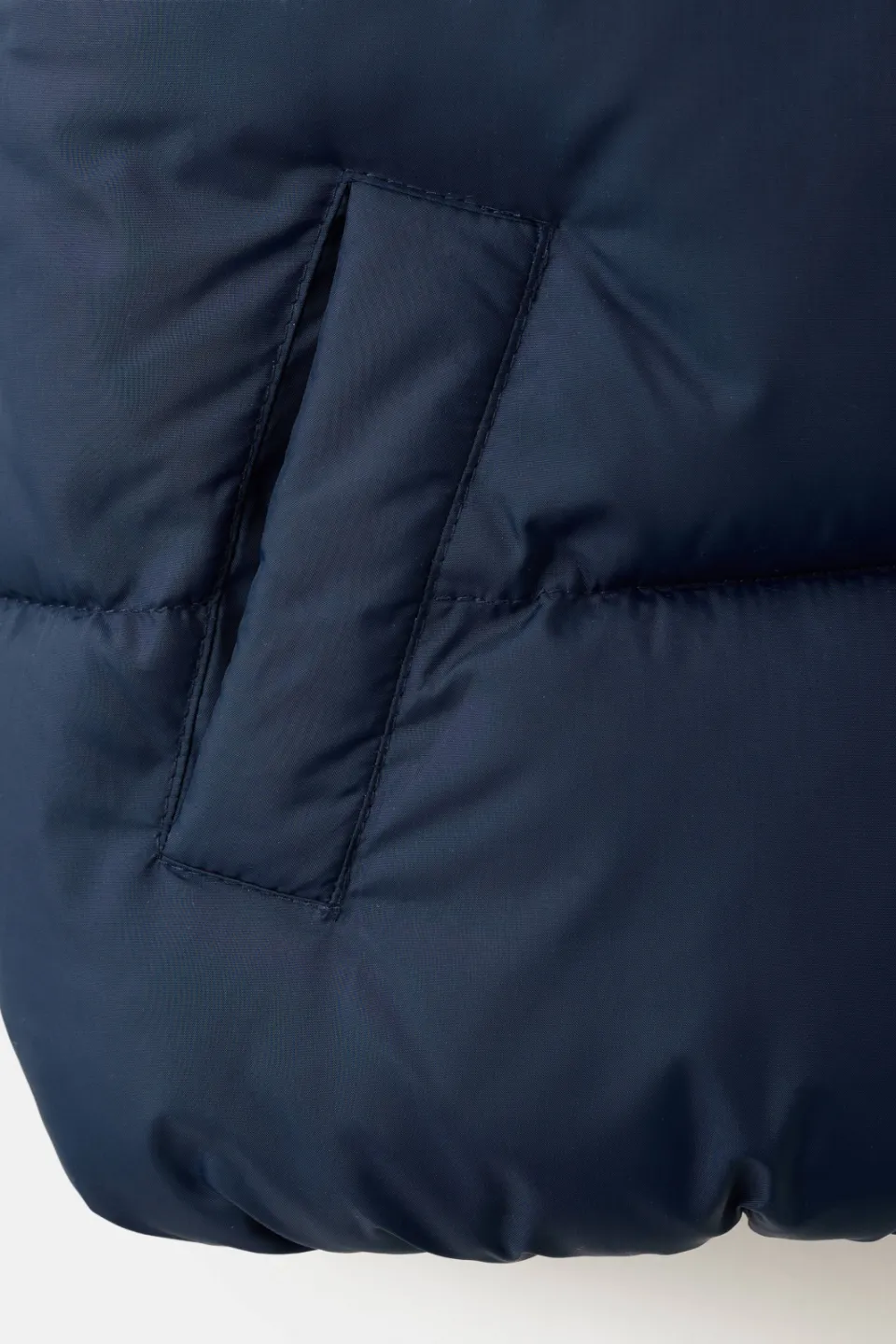 Mango bodywarmer marineblauw, foto 6