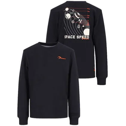 TYGO & vito longsleeve met backprint zwart, foto 4