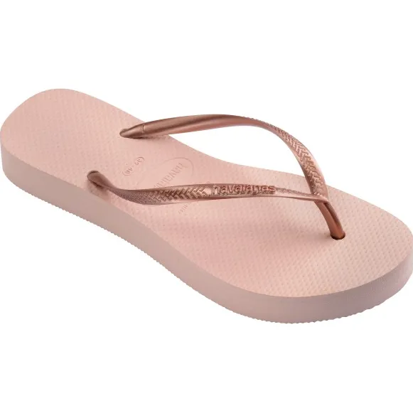Havaianas Women's Slim Flatform - Sandalen, roze