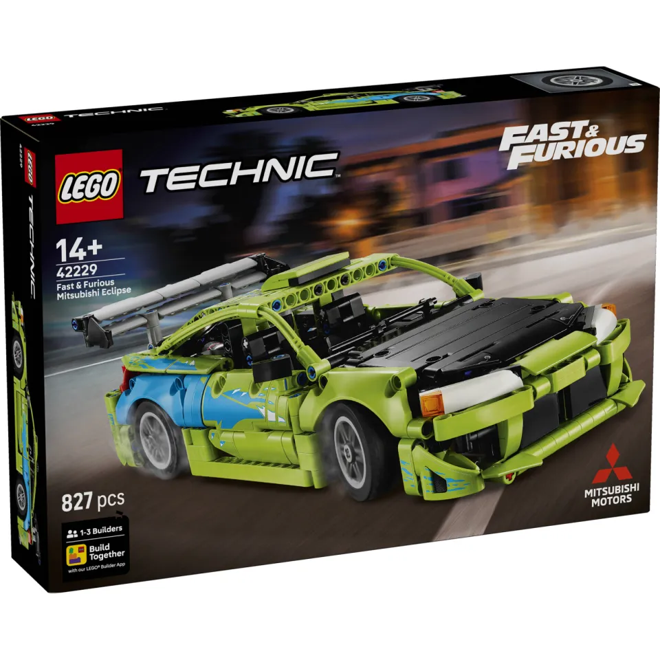 Lego Technic Fast and Furious Mitsubishi Eclipse auto 42229, foto 3