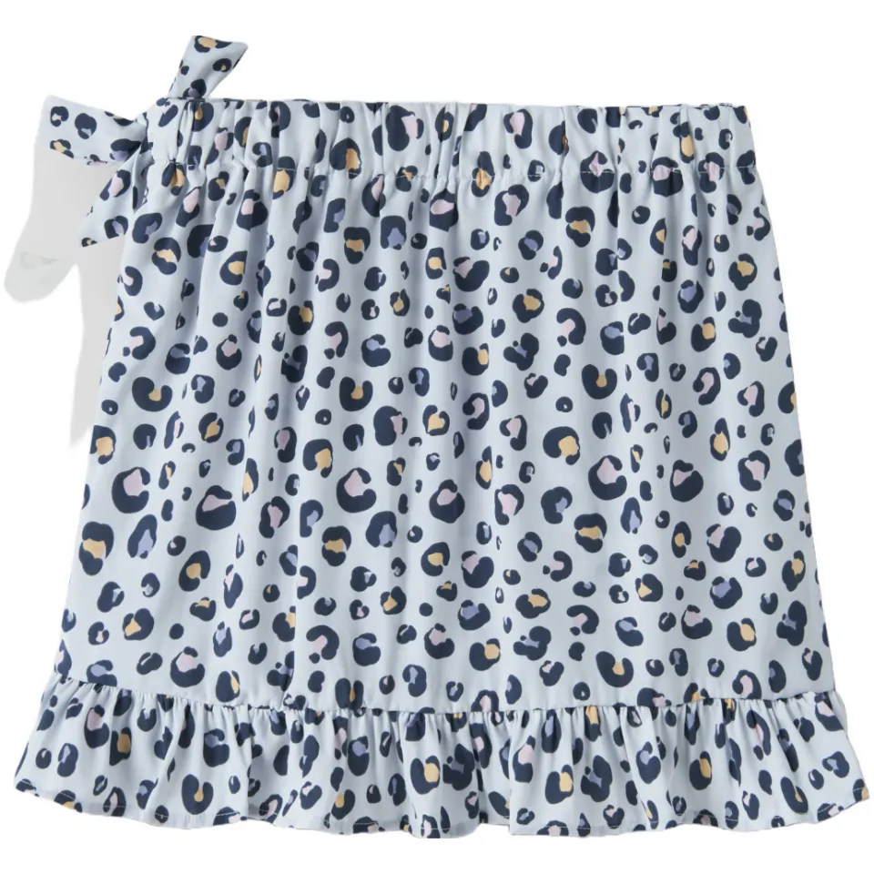 NAME IT Kids wikkelrok blauw, foto 4