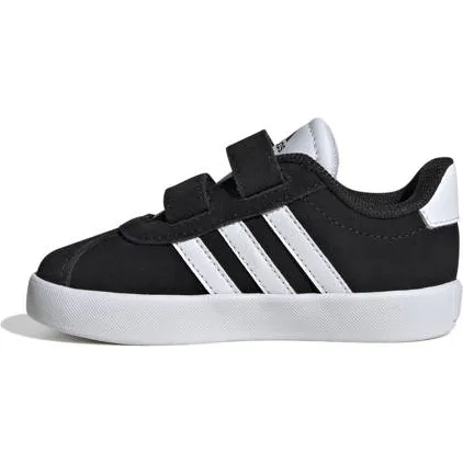Adidas VL Court 3.0 sneakers met klittenband zwart wit, foto 4