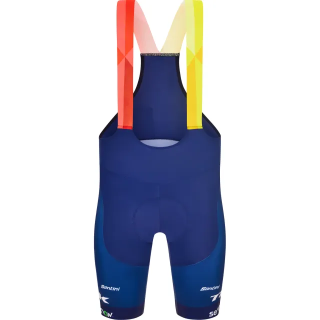 Santini Lidl-Trek Team Original Bib Shorts fietsbroek blauw, foto 2