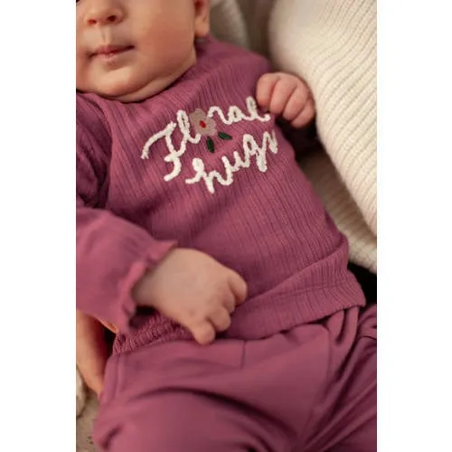 Feetje longsleeve Afternoon Tea fuchsia, foto 4