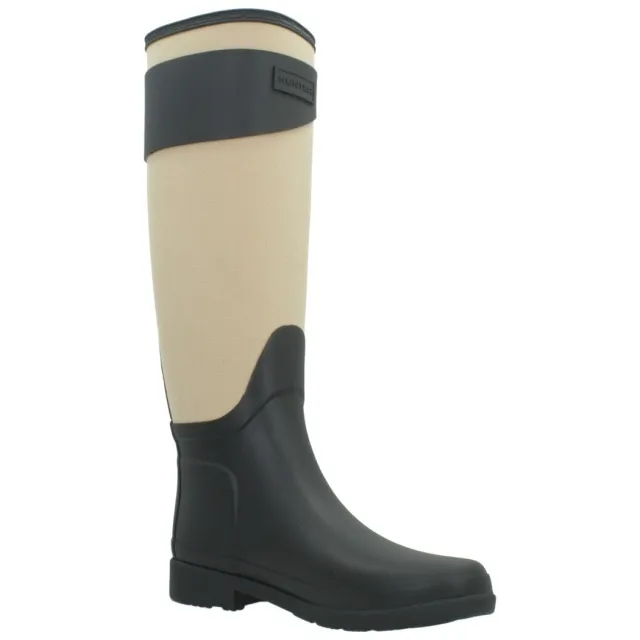 Hunter Boots Regenlaarzen Hunter Hfrw0013262 Bota W Refined Tall Can zwart/beige