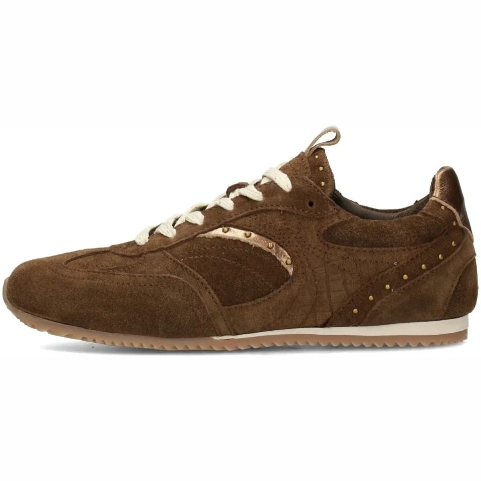 Poelman Tamara suède sneakers - bruin