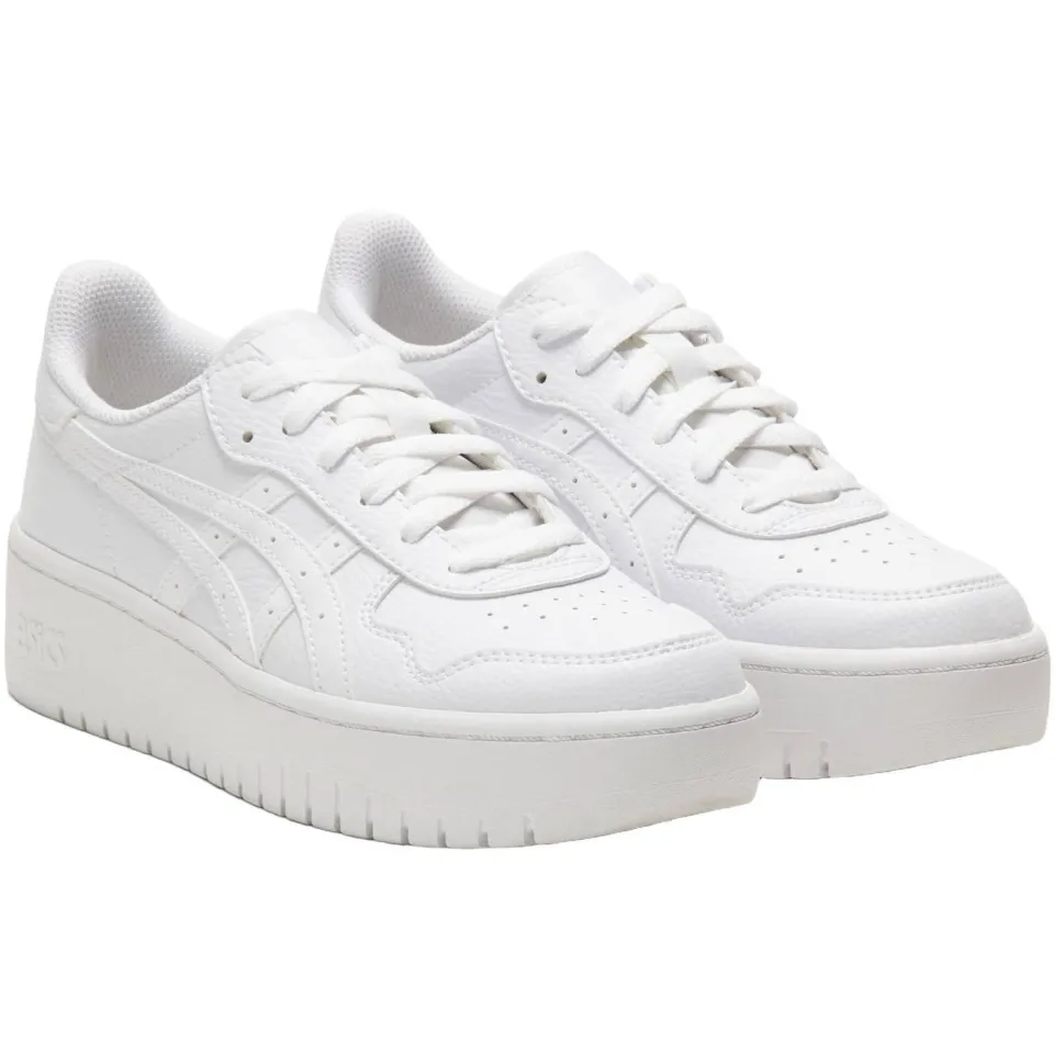 Asics Japan S PF imitatieleren sneakers wit, foto 4