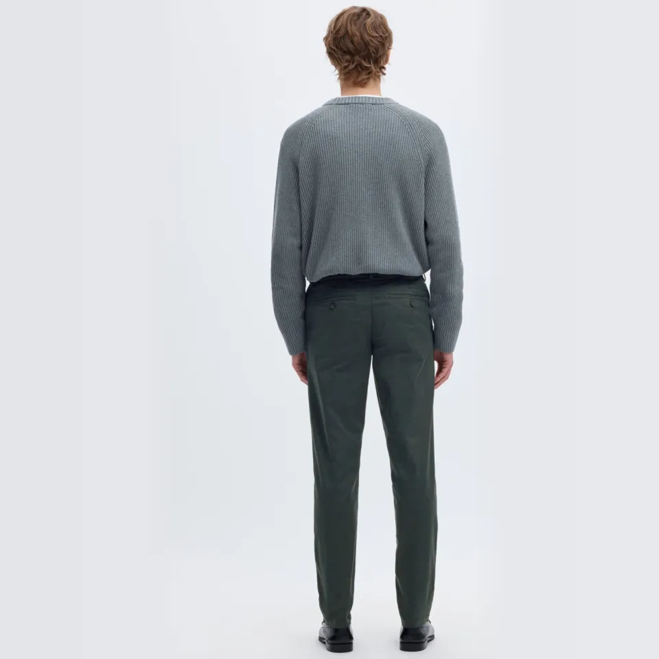 Selected Slim New Miles chino donkergroen dark shadow, foto 3
