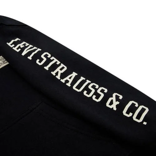 Levi's Kids hoodie met tekst - zwart, foto 5