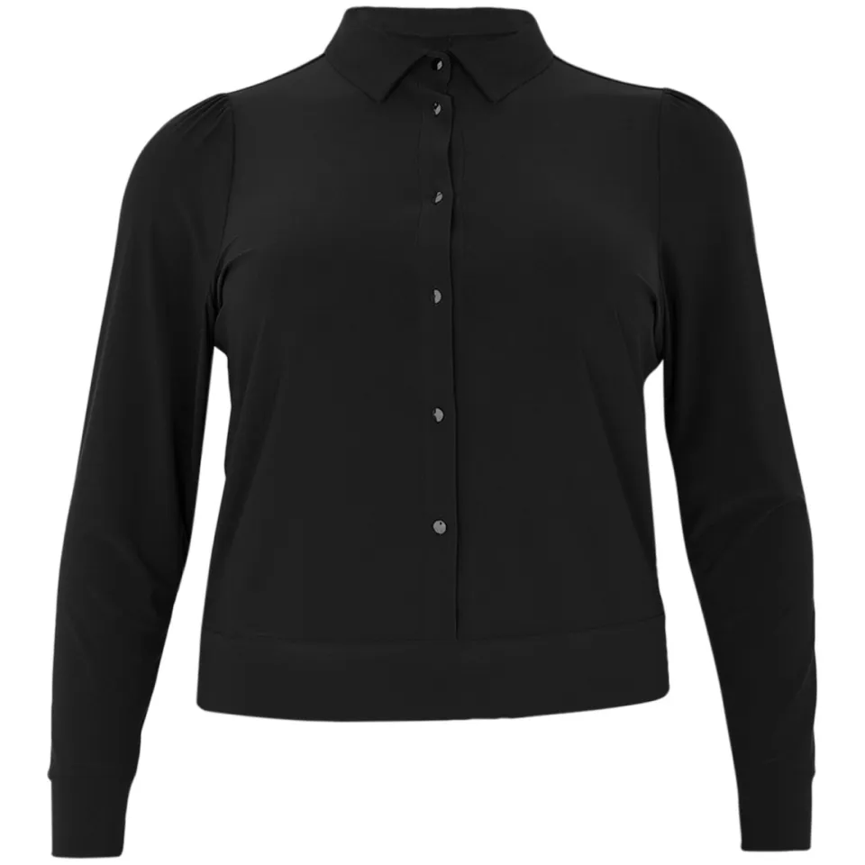 Yoek Blouse kort zwart, foto 5