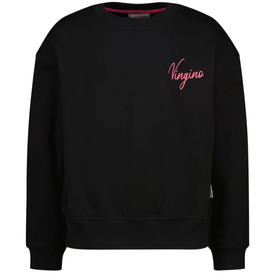 Vingino sweater met backprint - zwart, foto 2