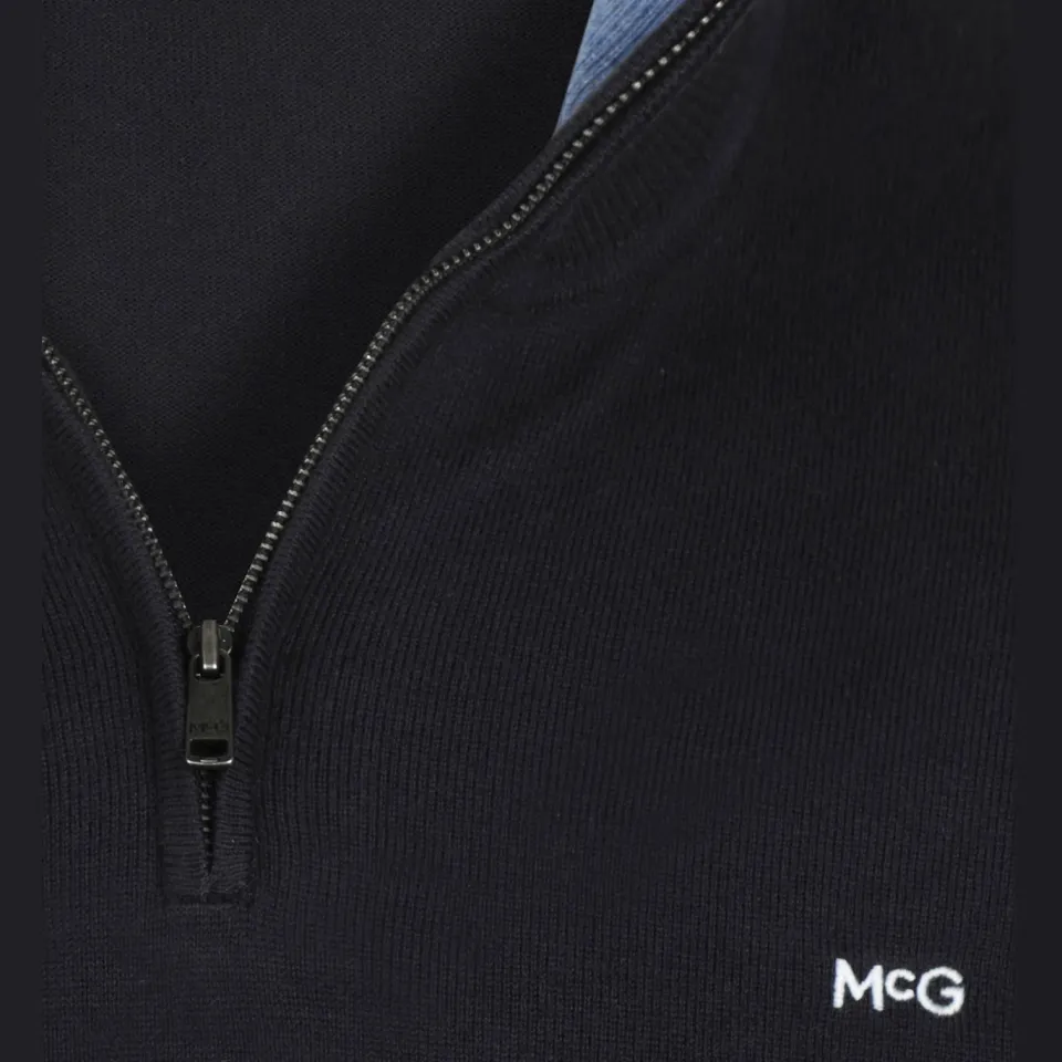 McGregor regular fit gebreide trui met kasjmier- donkerblauw blauw, foto 4